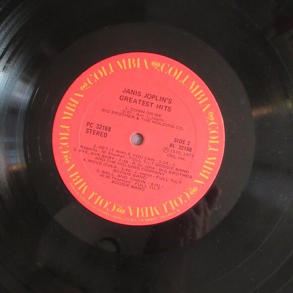 Janis Joplin's Greatest Hits, Vintage, Vinyl, Album, Music, 70s, VG+ - Picture 5 of 11